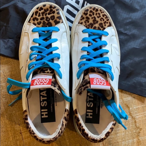 Golden Goose Shoes - Lightly worn Hi Star Golden Goose sneakers